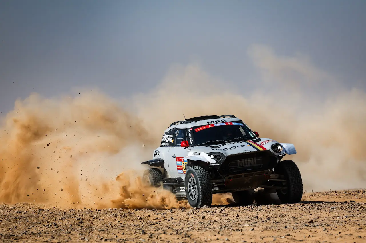Guillaume de Mévius, Mini JCW Rally 3.0i, Dakar 2025 (Foto: X-raid)